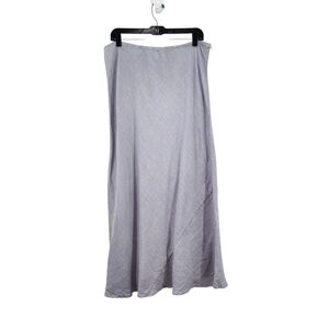 TIAR Los Angeles Women's Paneled A-line Midi Skirt - XL